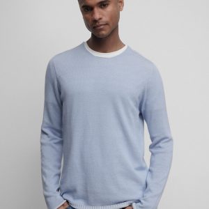 Feinstrickpullover aus Baumwolle von HANNES ROETHER